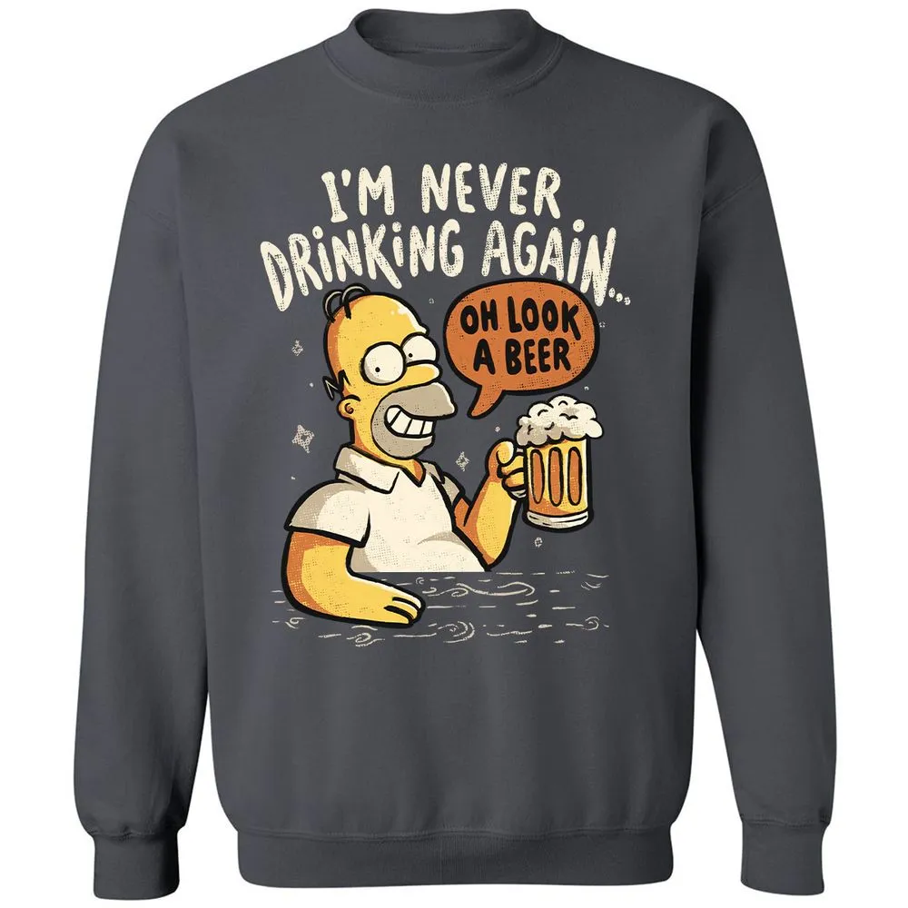 Classic Unisex Sweatshirt - 9YZJYHFU - Charcoal - 7