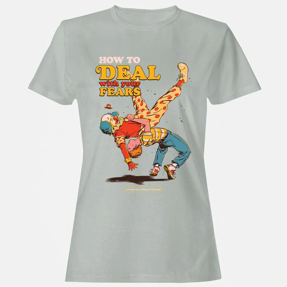 Women's T-Shirt - 9KQPAYHL - Ash - 2