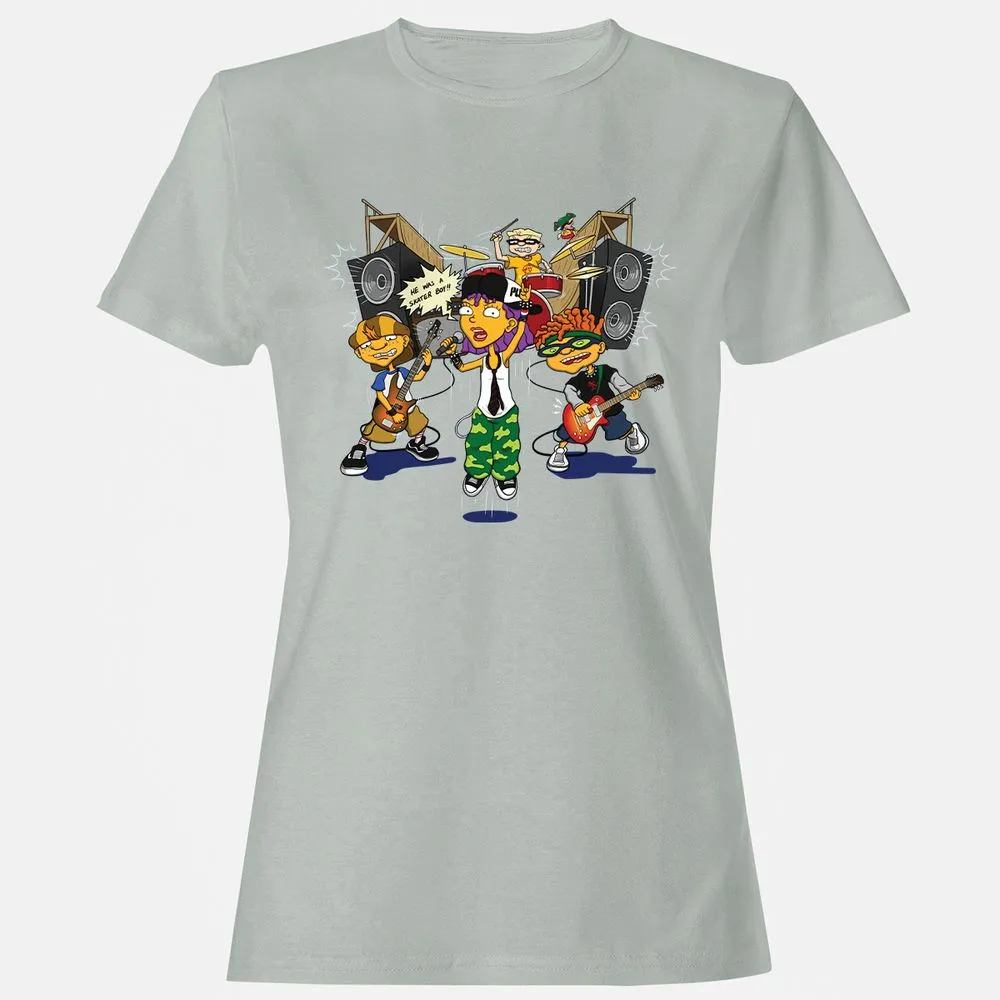 Women's T-Shirt - UXXP7ZWW - Ash - 2