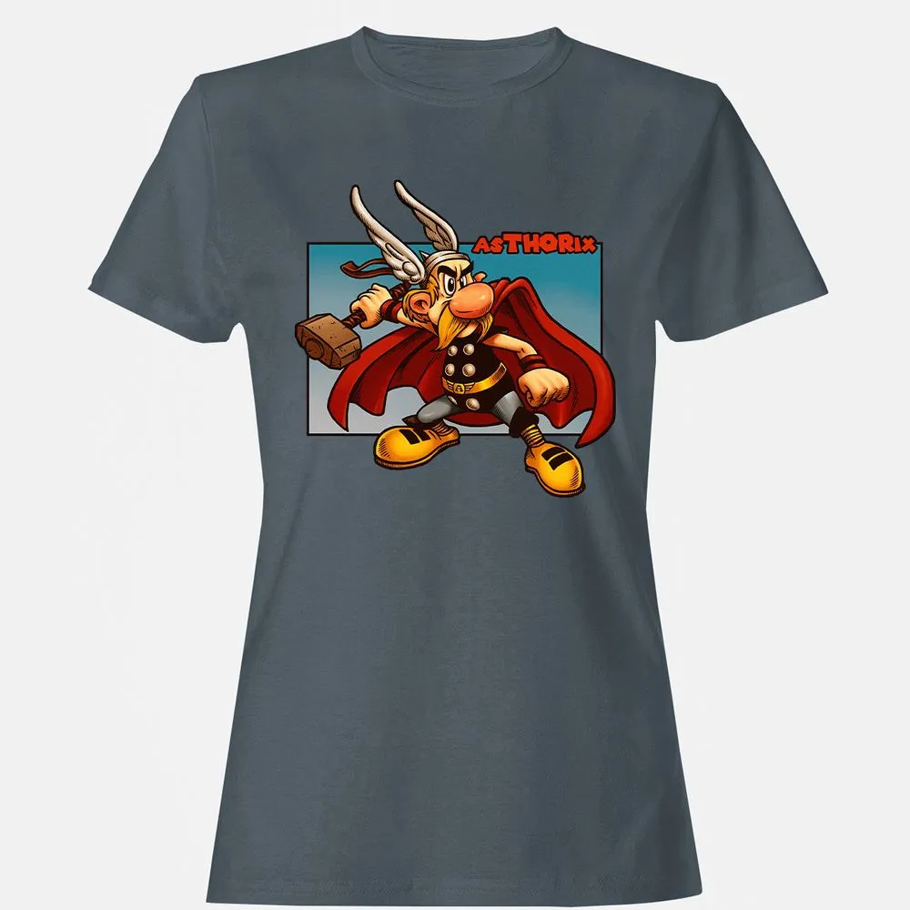 Women's T-Shirt - 8E2FL1MX - Charcoal - 3
