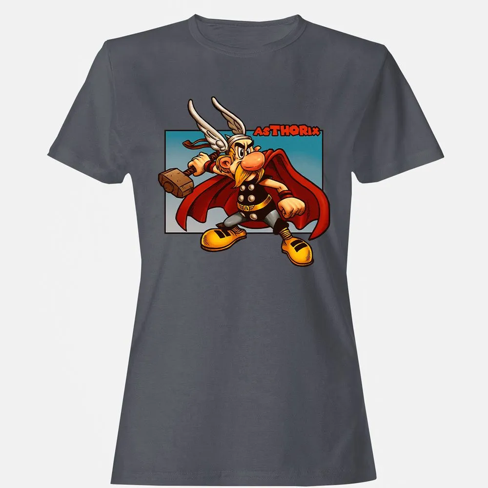 Women's T-Shirt - 8E2FL1MX - Dark Heather - 5