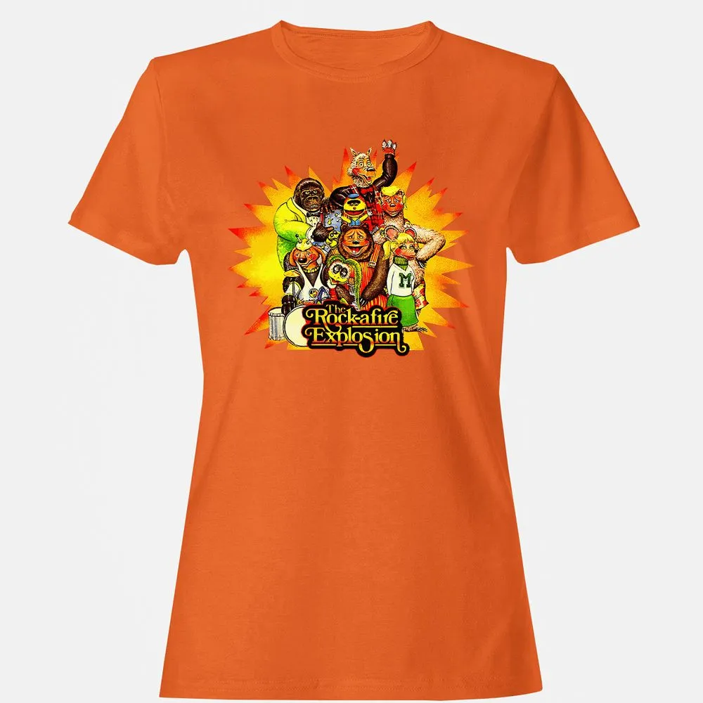 Women's T-Shirt - 5TZHNWS2 - Orange - 11