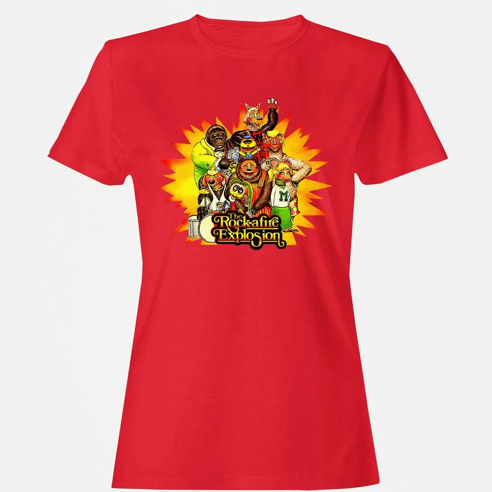 Women's T-Shirt - 5TZHNWS2 - Red - 13