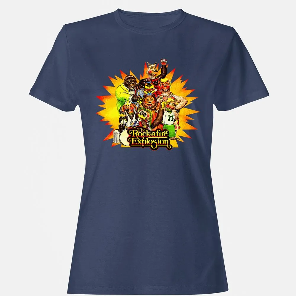 Women's T-Shirt - 5TZHNWS2 - Navy - 10