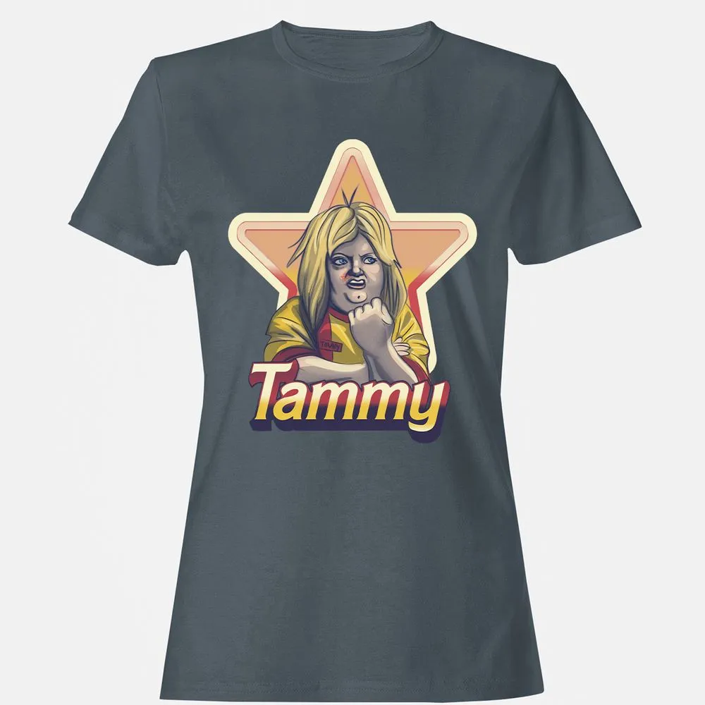 Women's T-Shirt - SC7Z3VBG - Charcoal - 3