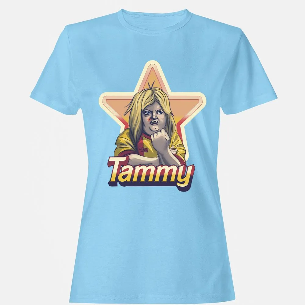 Women's T-Shirt - SC7Z3VBG - Light Blue - 8