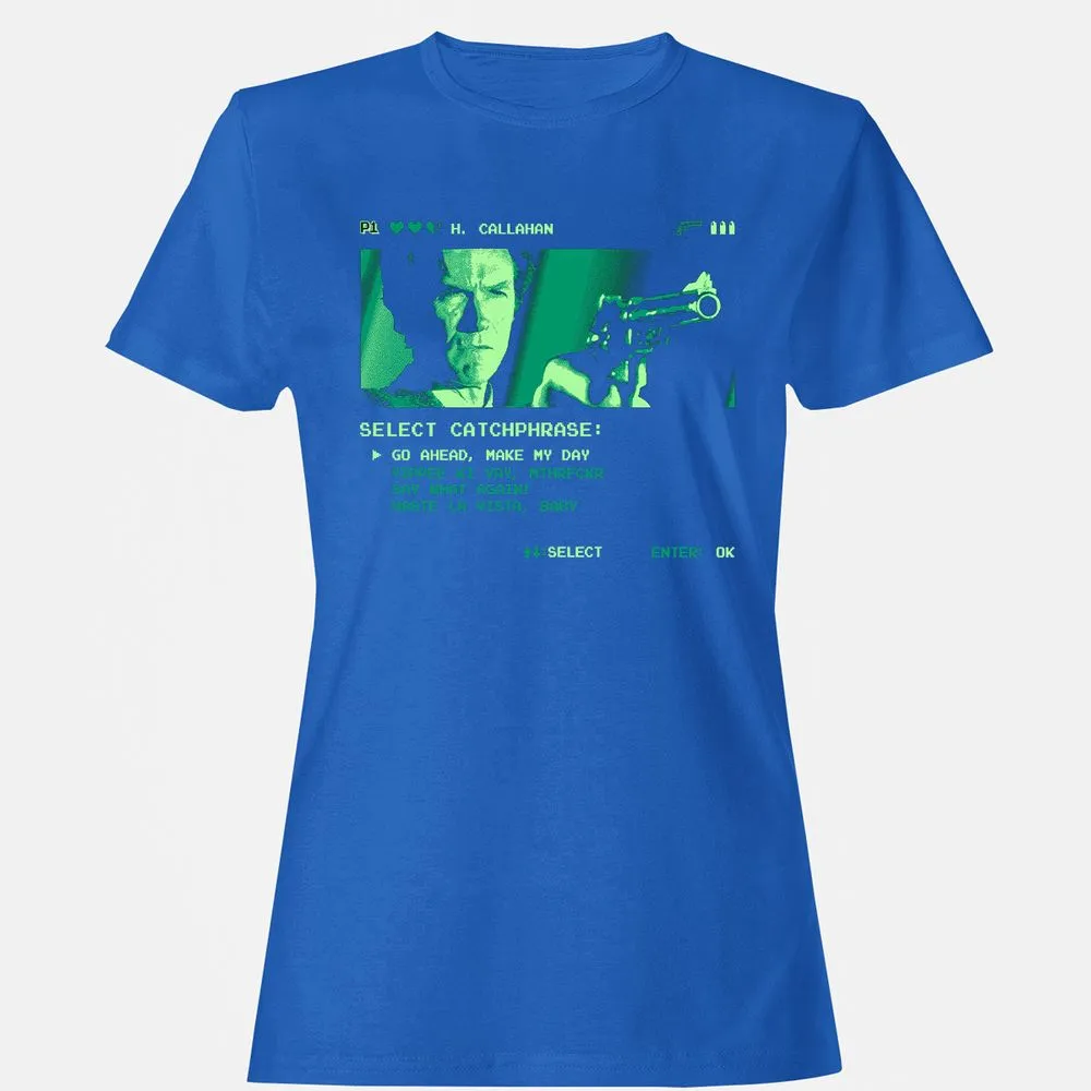 Women's T-Shirt - WYCQJH7H - Royal - 14