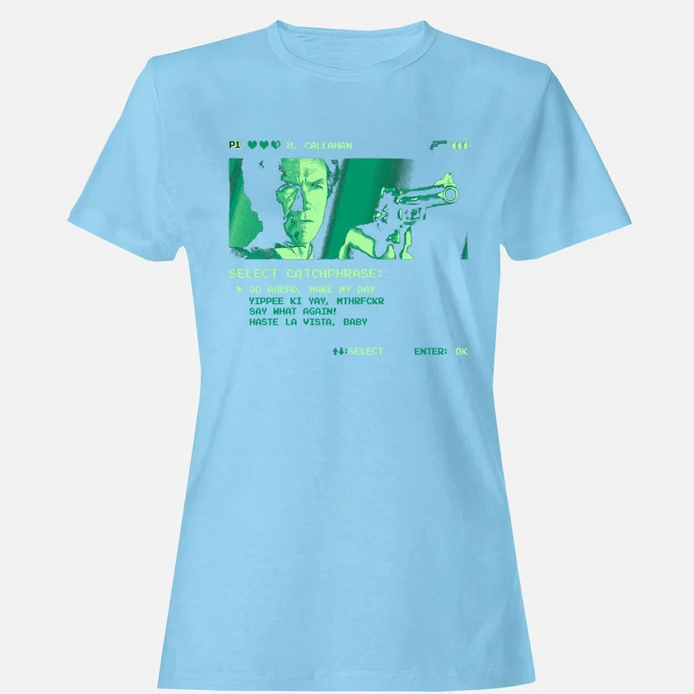Women's T-Shirt - WYCQJH7H - Light Blue - 8