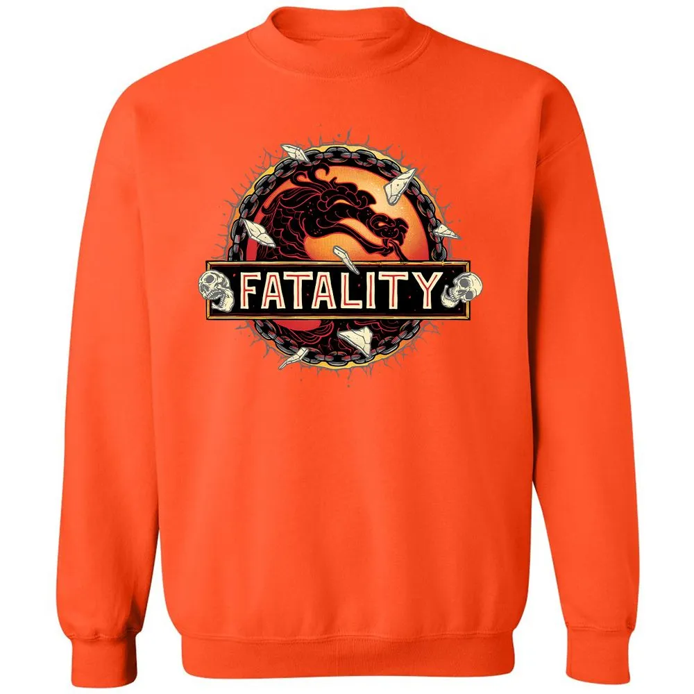 Classic Unisex Sweatshirt - JK5Q4R3H - Orange - 10