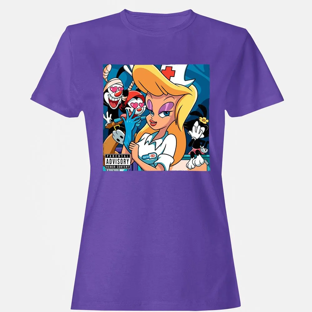 Women's T-Shirt - 7BA1R2C5 - Purple - 12