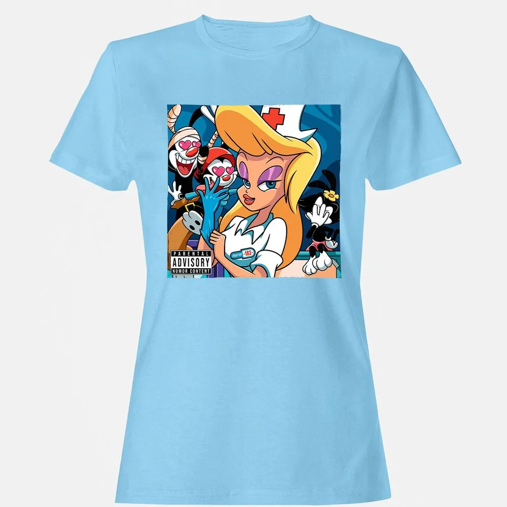 Women's T-Shirt - 7BA1R2C5 - Light Blue - 8