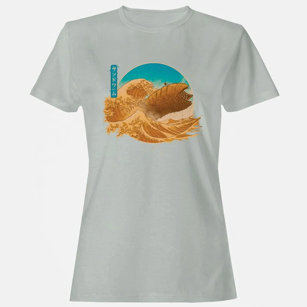 Women's T-Shirt - 86KWNFHT - Ash - 2