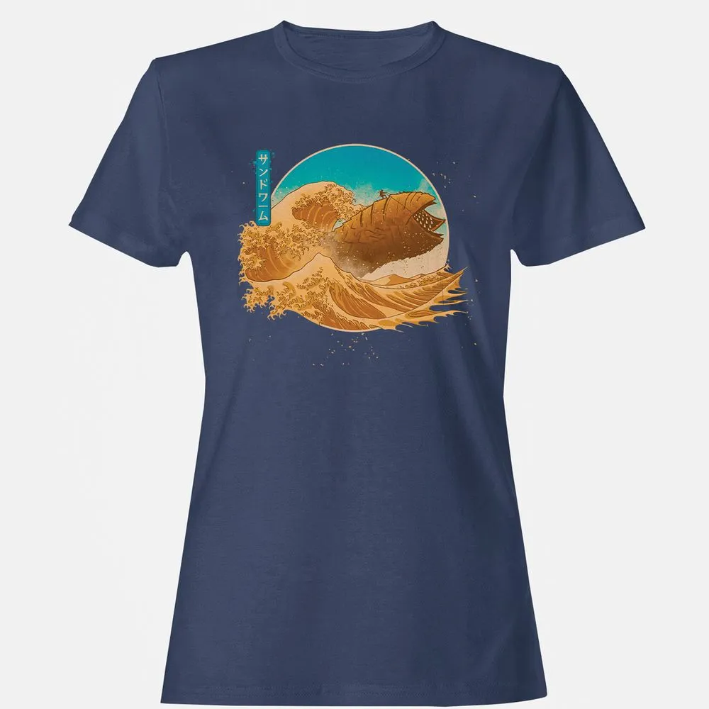 Women's T-Shirt - 86KWNFHT - Navy - 10