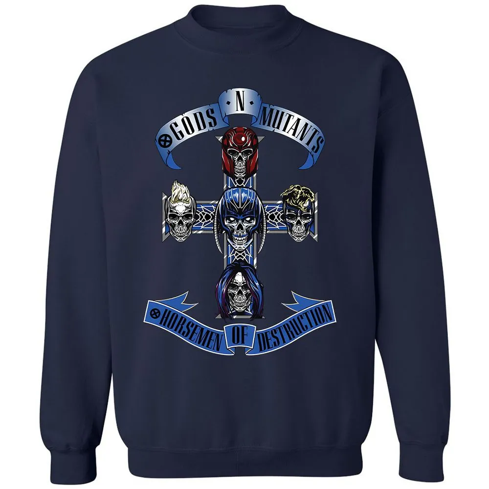 Classic Unisex Sweatshirt - V47QGTG8 - Navy - 2