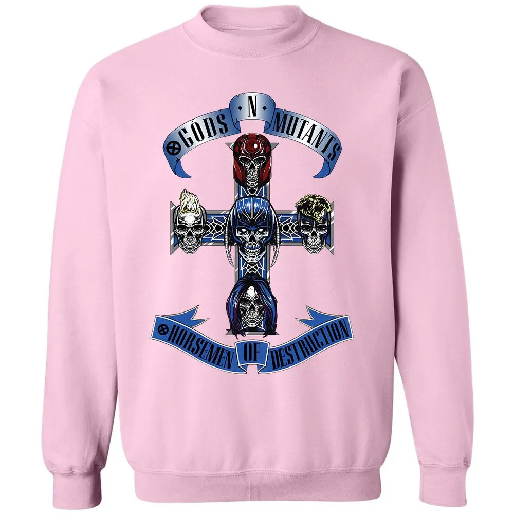 Classic Unisex Sweatshirt - V47QGTG8 - Light Pink - 3