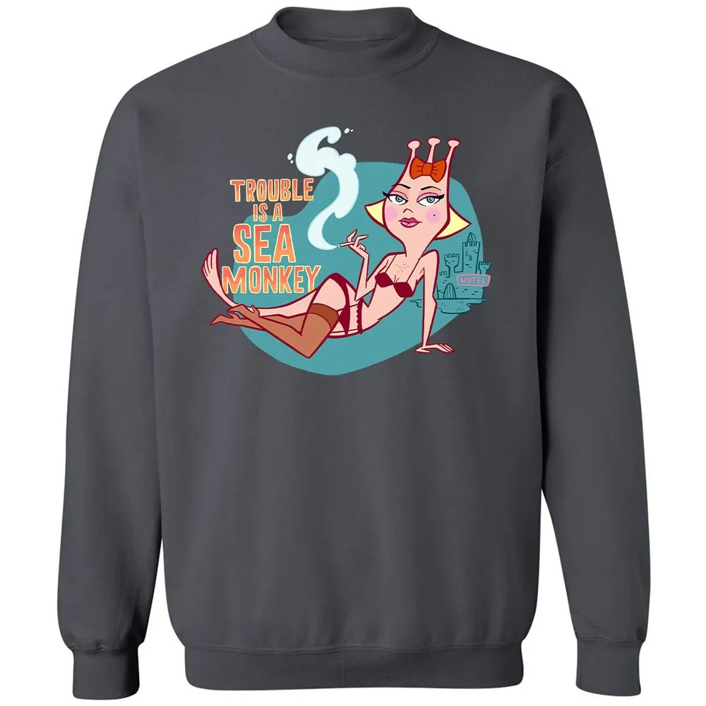 Classic Unisex Sweatshirt - 6X2RYR7D - Charcoal - 7