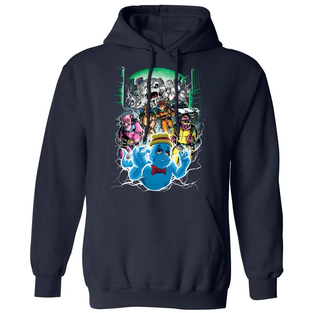 Classic Unisex Hoodie - C9T8GJF3 - Navy - 2