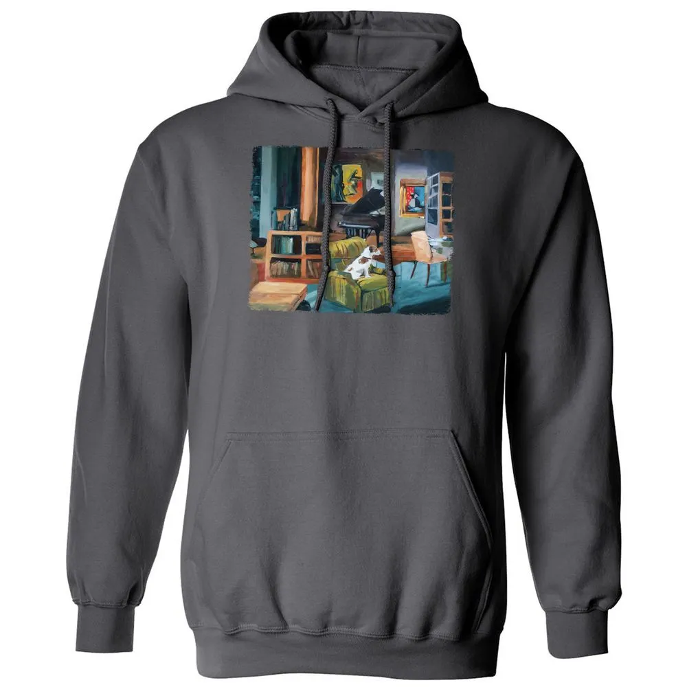 Classic Unisex Hoodie - RFRY5CAH - Charcoal - 7