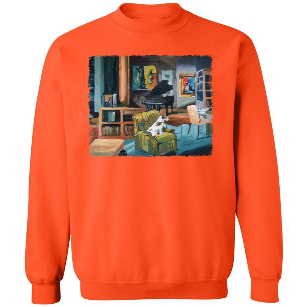 Classic Unisex Sweatshirt - F6C2893L - Orange - 10