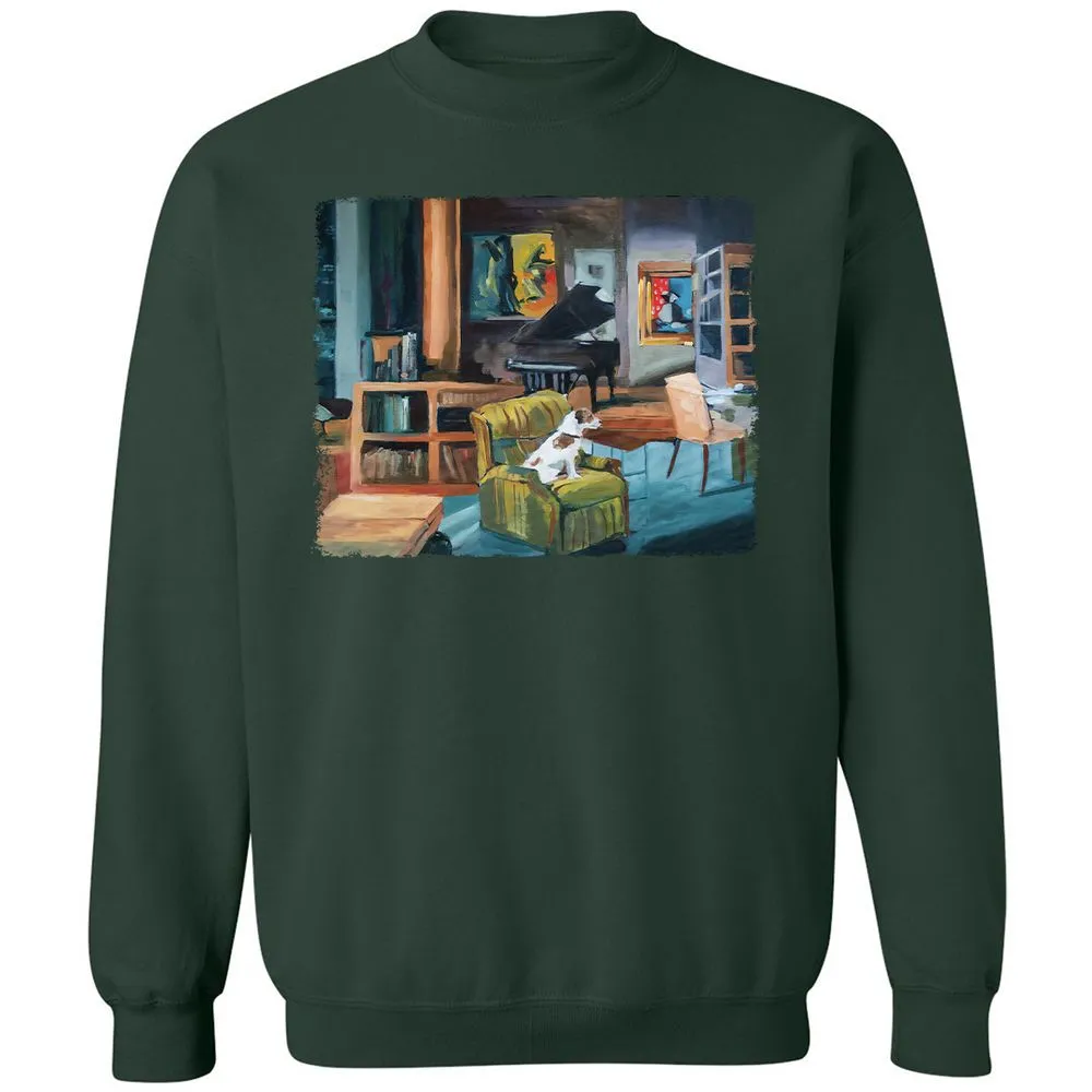 Classic Unisex Sweatshirt - F6C2893L - Forest Green - 4