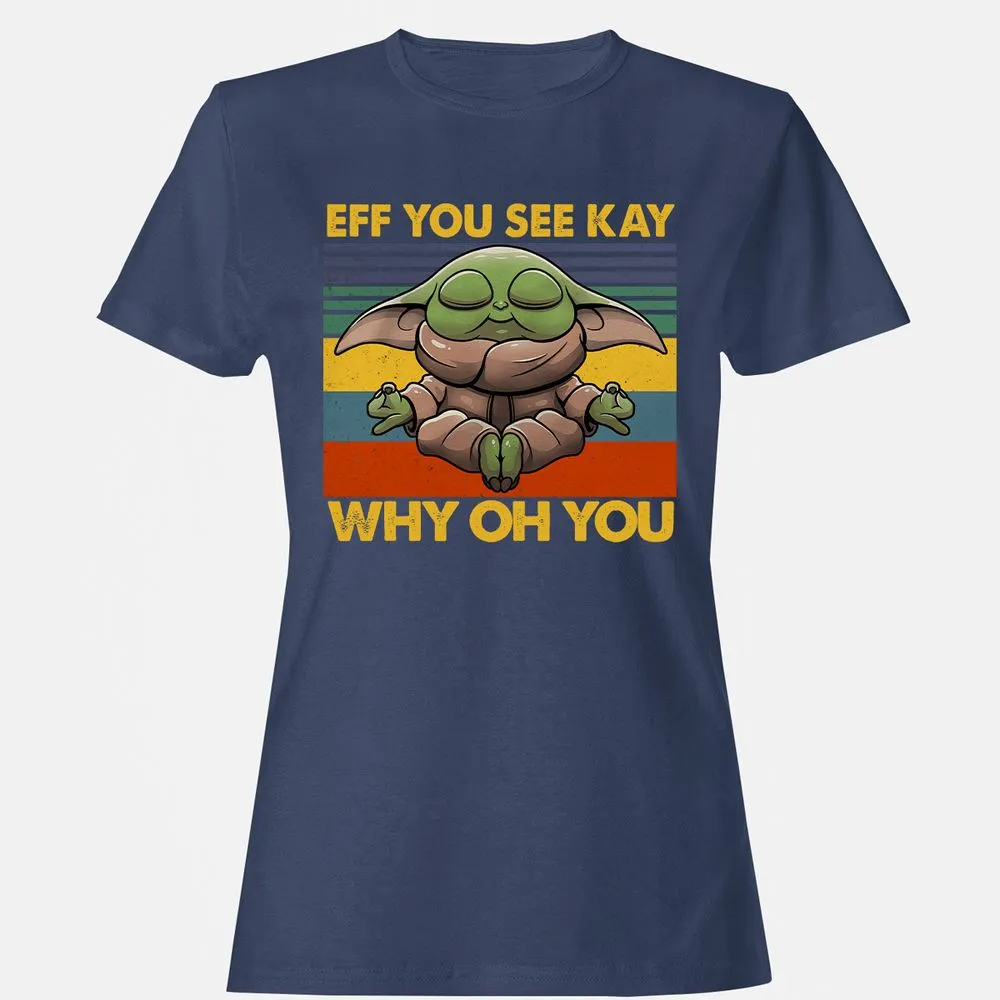 Women's T-Shirt - Y5F8AJ7P - Navy - 10