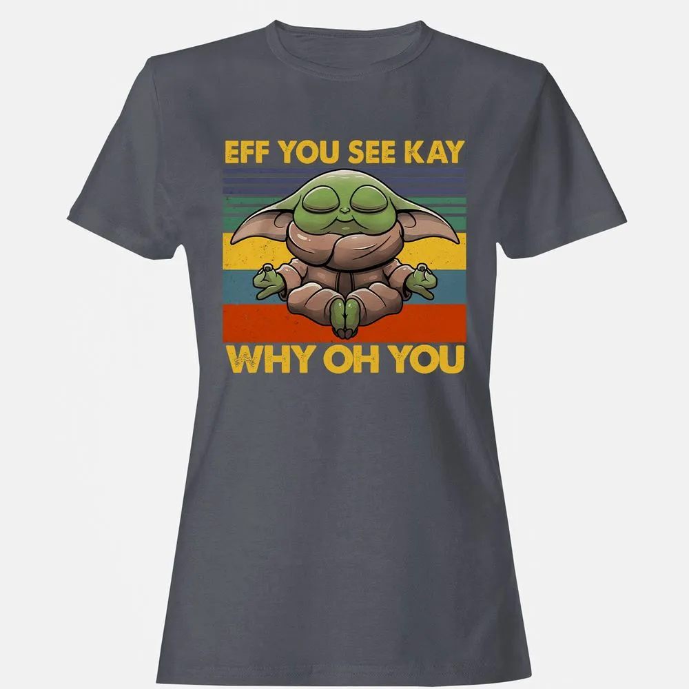 Women's T-Shirt - Y5F8AJ7P - Dark Heather - 5