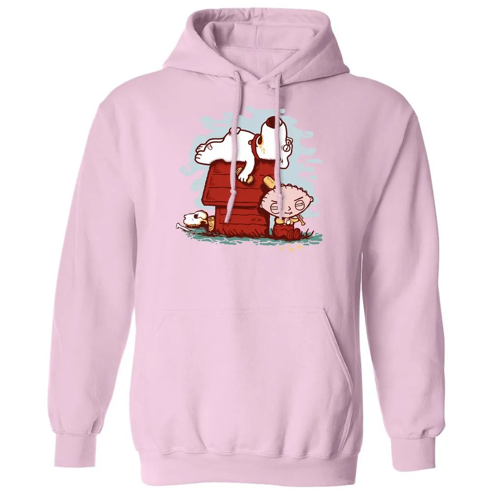 Classic Unisex Hoodie - NUXF3FZN - Light Pink - 3