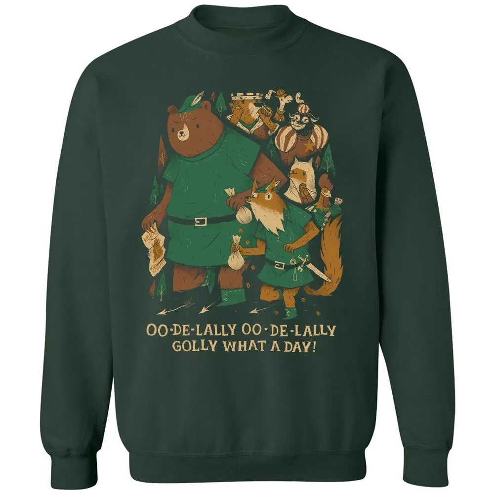 Classic Unisex Sweatshirt - MGHEN7E9 - Forest Green - 4