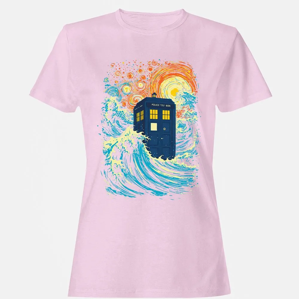 Women's T-Shirt - VZCDZTEG - Light Pink - 9