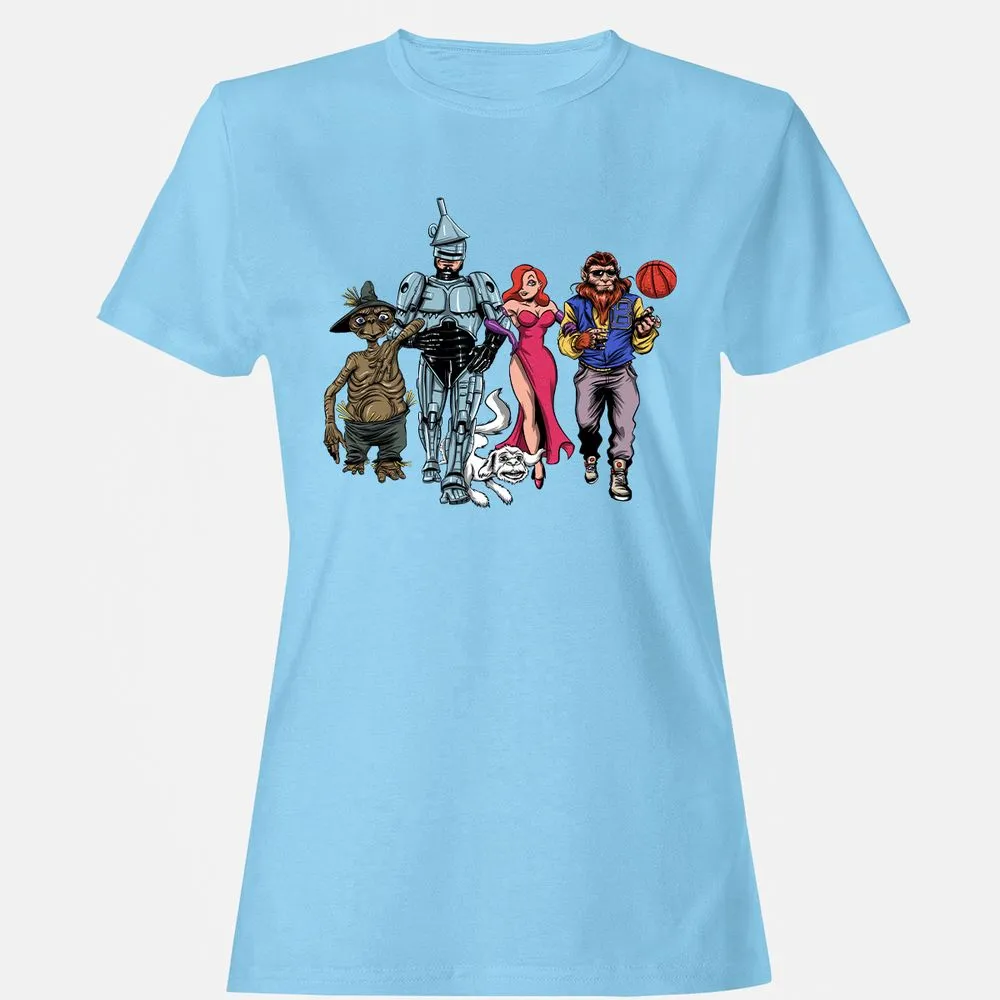 Women's T-Shirt - N7BDJ38L - Light Blue - 8