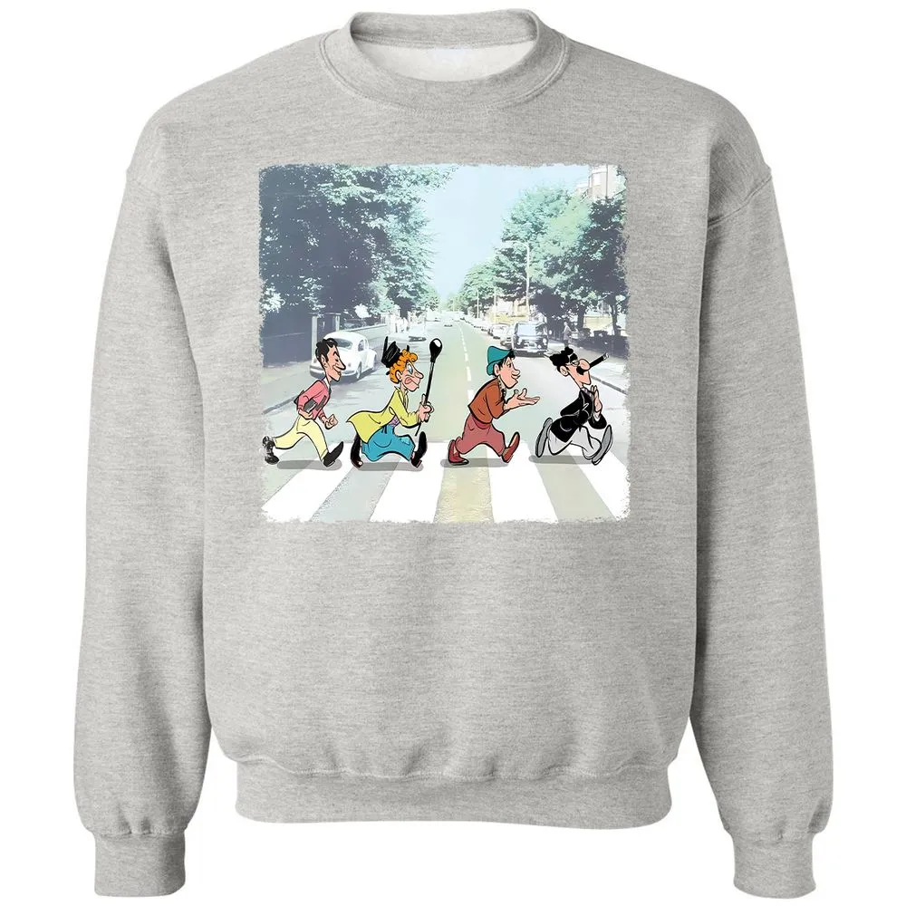 Classic Unisex Sweatshirt - T97VWCQU - Ash - 8