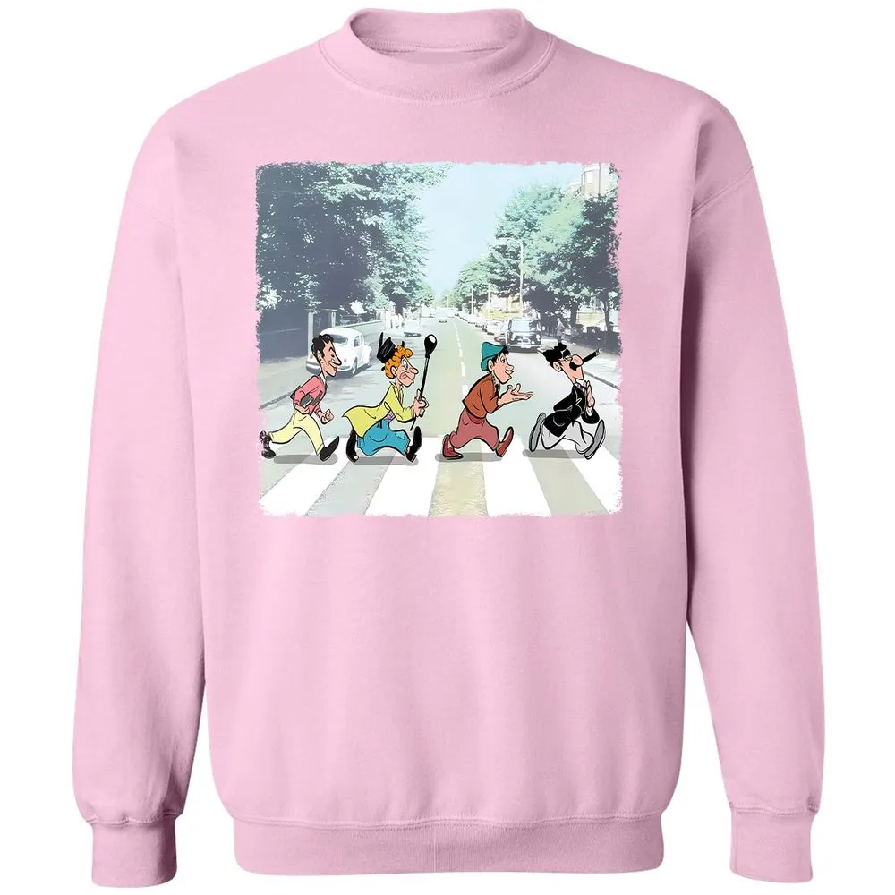 Classic Unisex Sweatshirt - T97VWCQU - Light Pink - 3