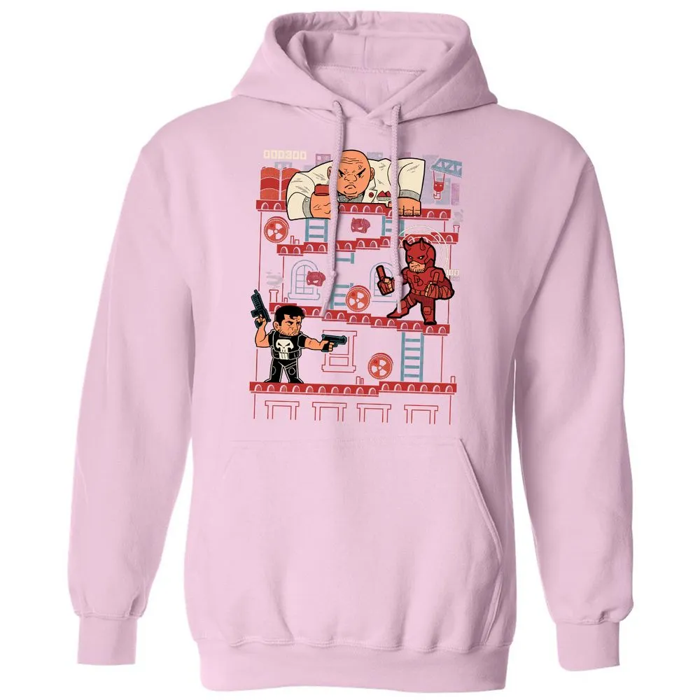 Classic Unisex Hoodie - EN7DY943 - Light Pink - 3