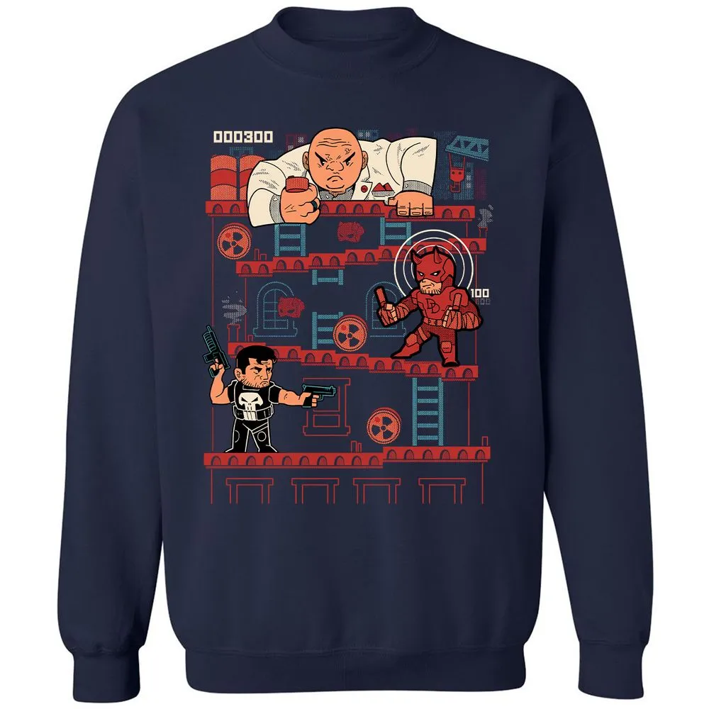 Classic Unisex Sweatshirt - 8CVXQ7X7 - Navy - 2