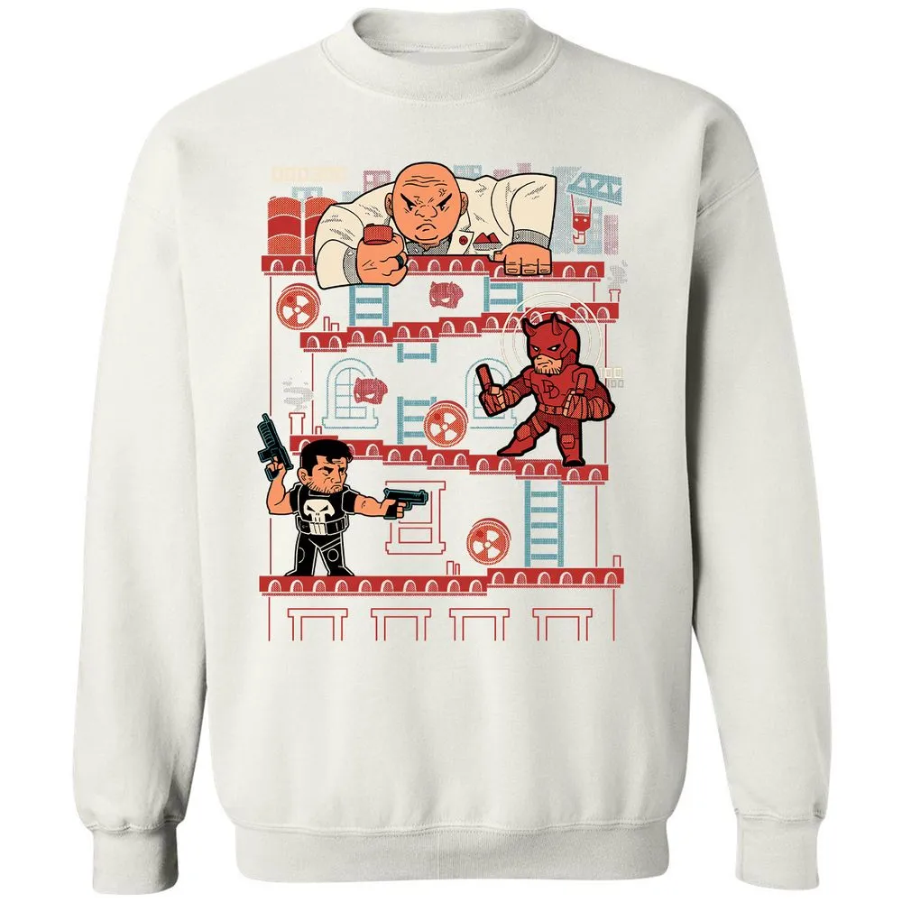 Classic Unisex Sweatshirt - 8CVXQ7X7 - White - 12