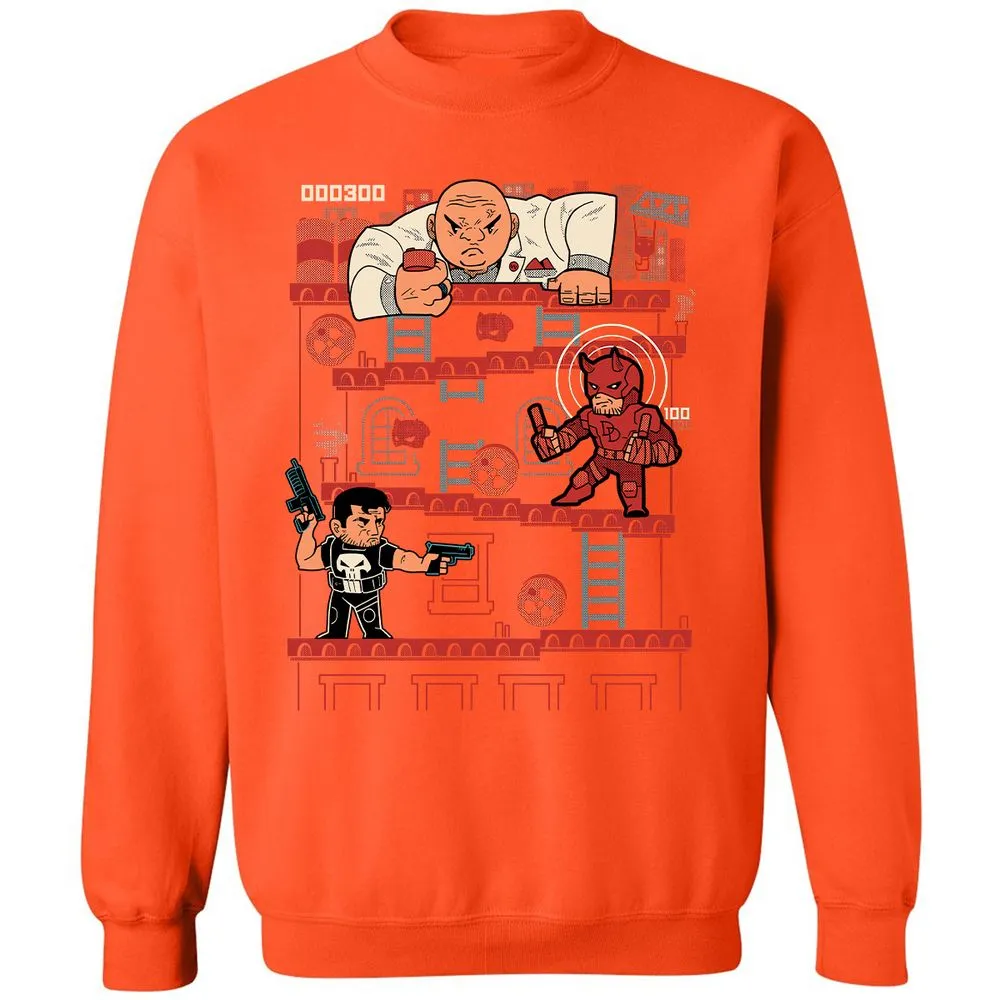Classic Unisex Sweatshirt - 8CVXQ7X7 - Orange - 10