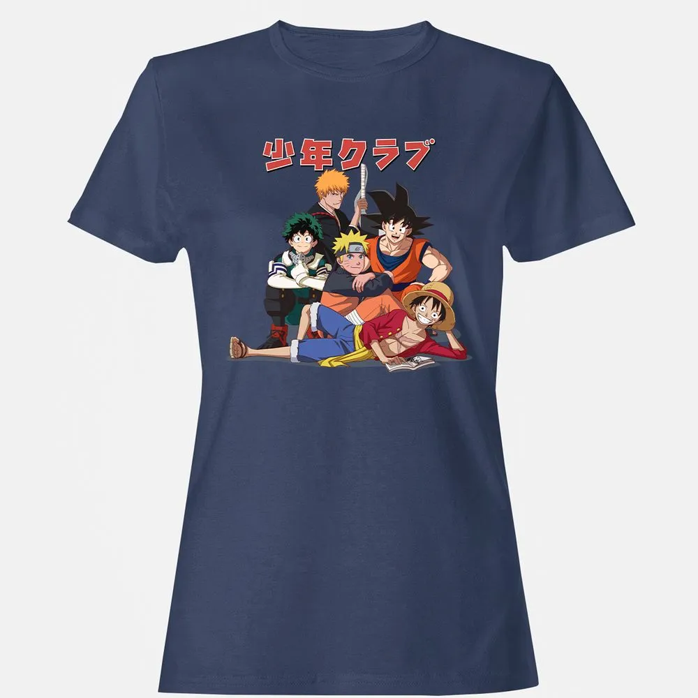 Women's T-Shirt - PYK22QNT - Navy - 10