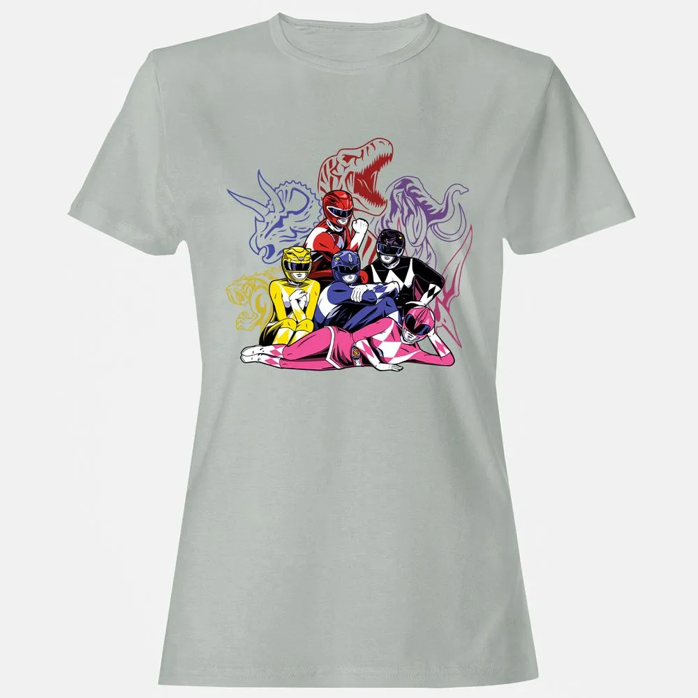 Women's T-Shirt - QPZKT9BK - Ash - 2