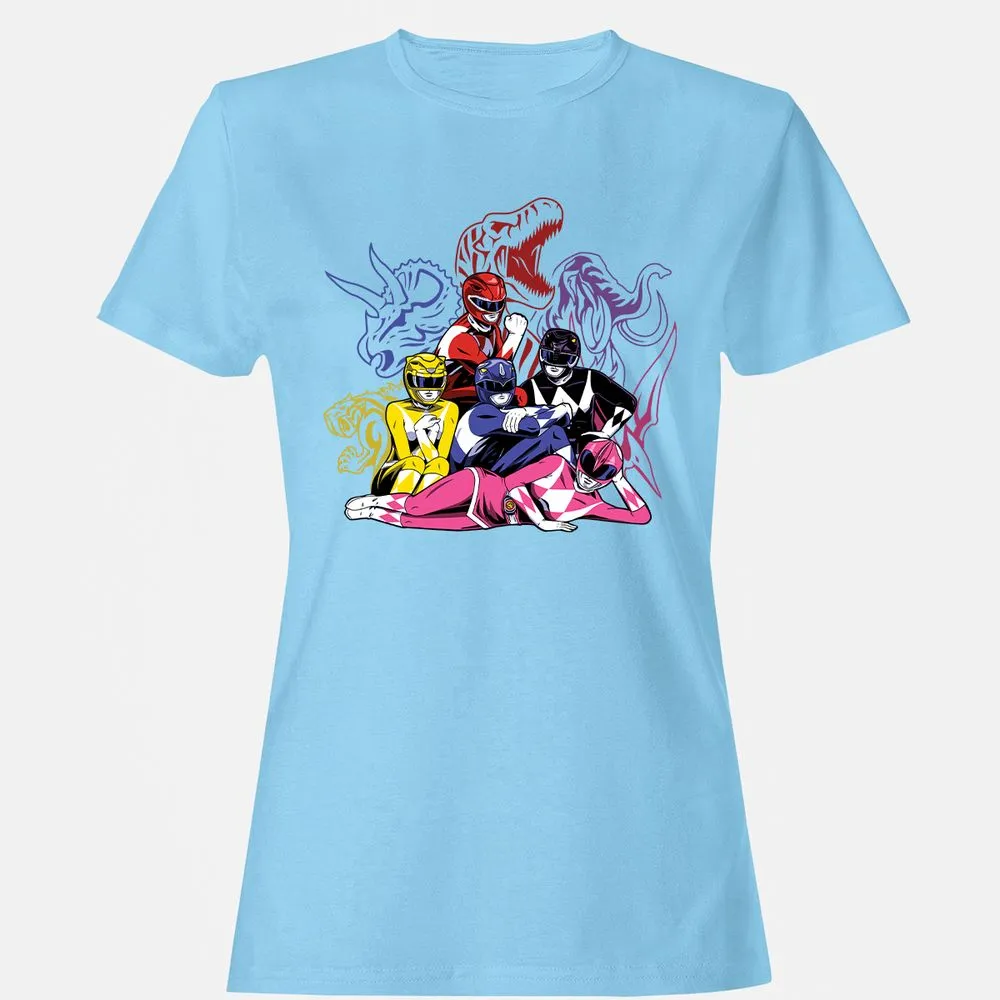 Women's T-Shirt - QPZKT9BK - Light Blue - 8