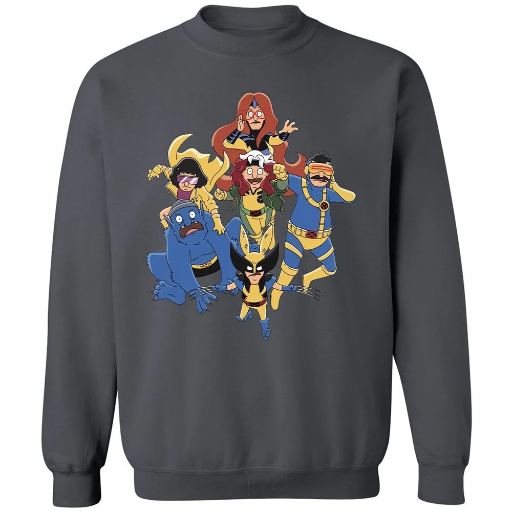 Classic Unisex Sweatshirt - S5S5H8YR - Charcoal - 7