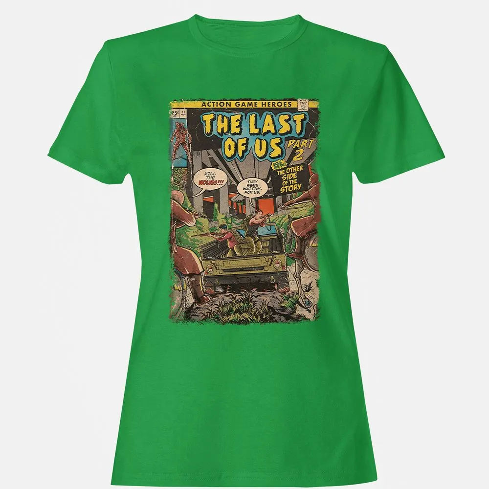 Women's T-Shirt - T7B1ZQJK - Irish Green - 7