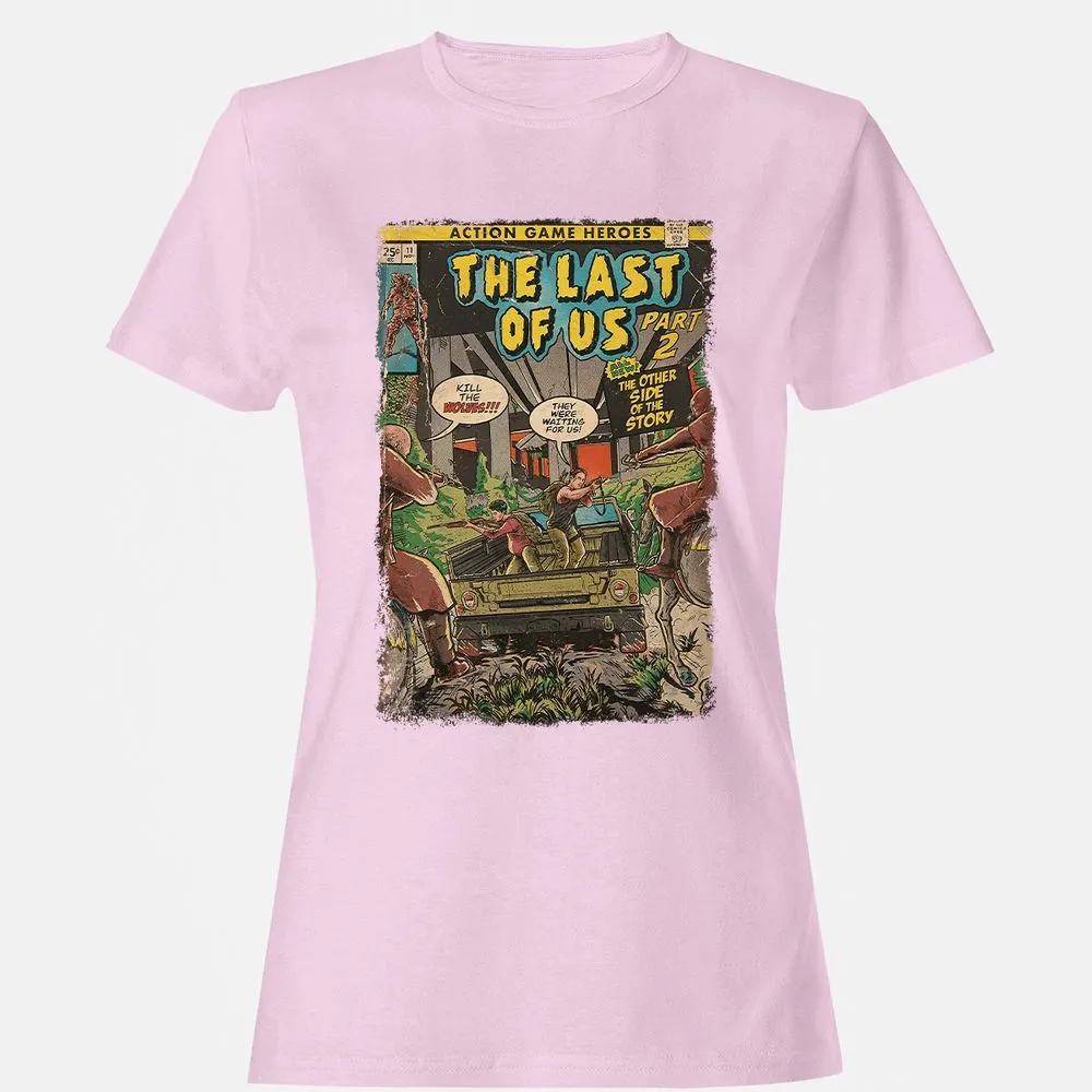 Women's T-Shirt - T7B1ZQJK - Light Pink - 9