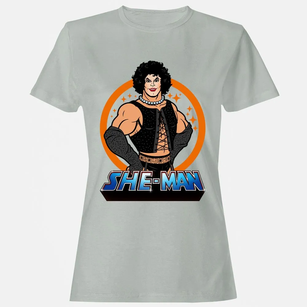 Women's T-Shirt - 64X4JWBX - Ash - 2