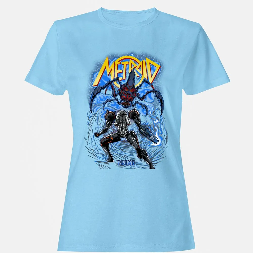 Women's T-Shirt - AKLNHPG9 - Light Blue - 8