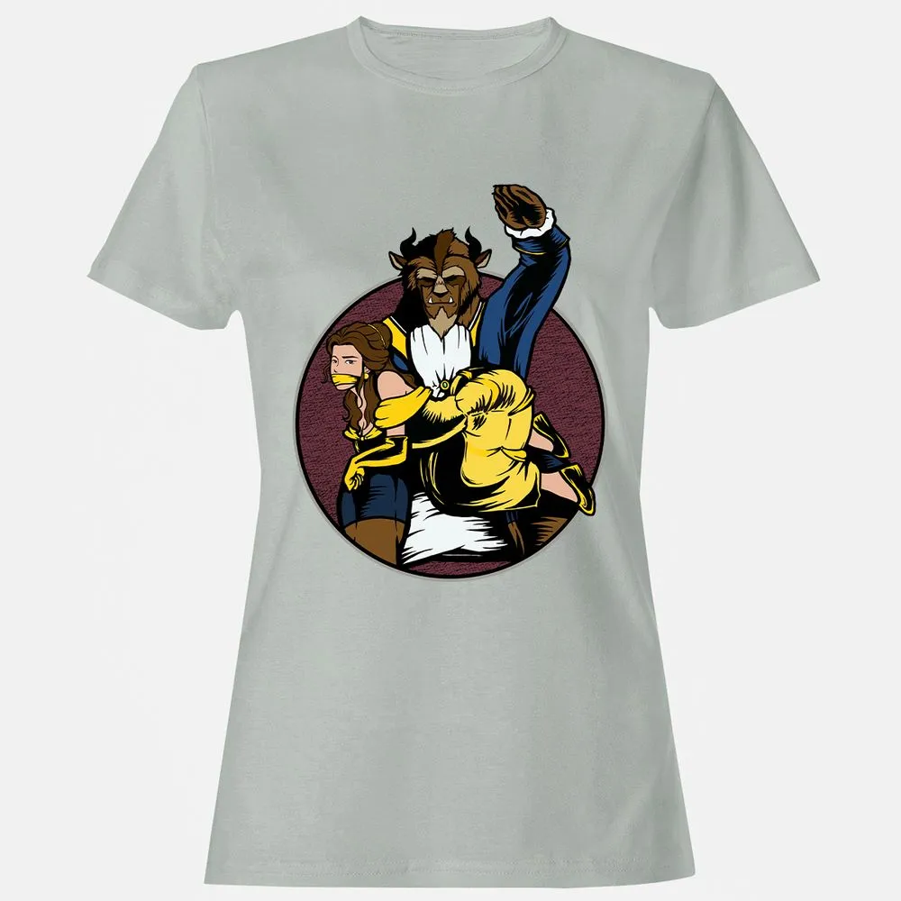 Women's T-Shirt - 69PQ7M5L - Ash - 2