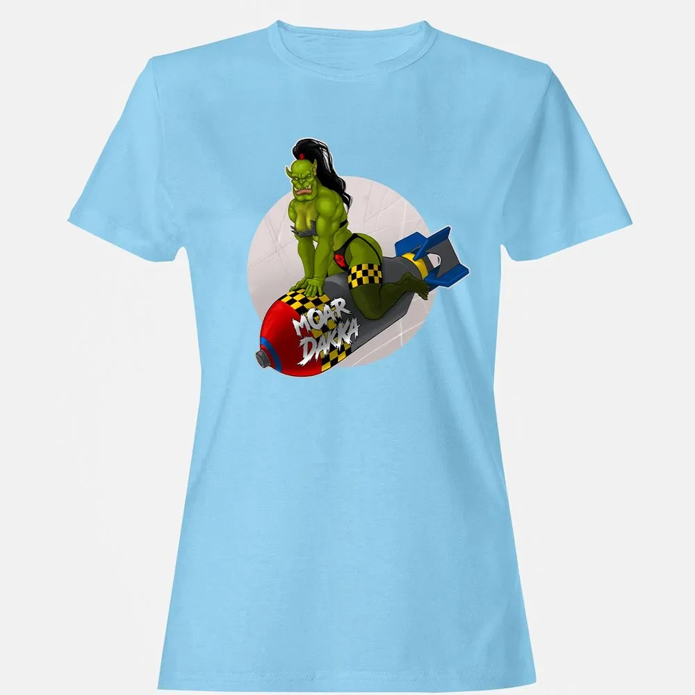 Women's T-Shirt - QDN8EXGN - Light Blue - 8