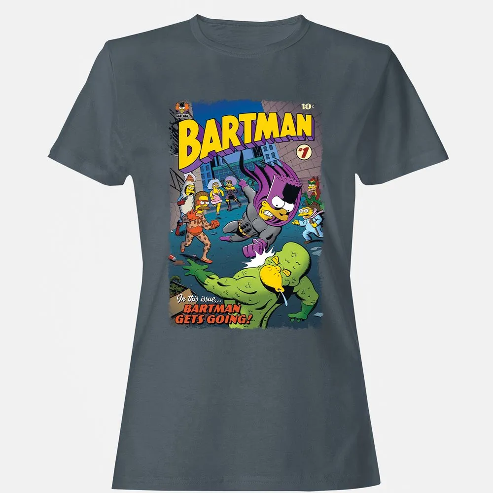 Women's T-Shirt - 2PSQFJ15 - Charcoal - 3