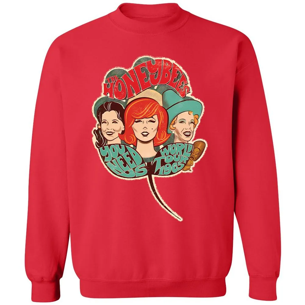 Classic Unisex Sweatshirt - GYZ7Z96Q - Red - 5