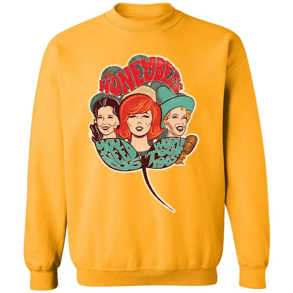 Classic Unisex Sweatshirt - GYZ7Z96Q - Gold - 11