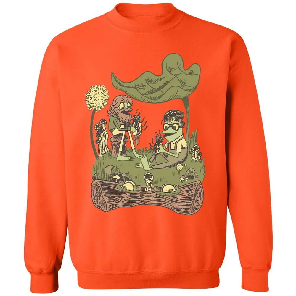 Classic Unisex Sweatshirt - AQ4A4DWC - Orange - 10